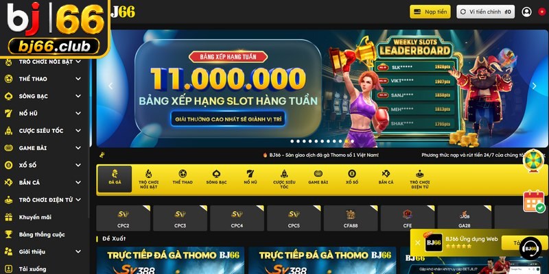 Khuyến mãi cực hot dành riêng khi tải app BJ66 thành công