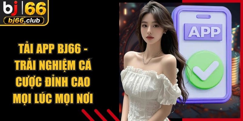 Tải App BJ66 - Trải Nghiệm Cá Cược Đỉnh Cao Mọi Lúc Mọi Nơi